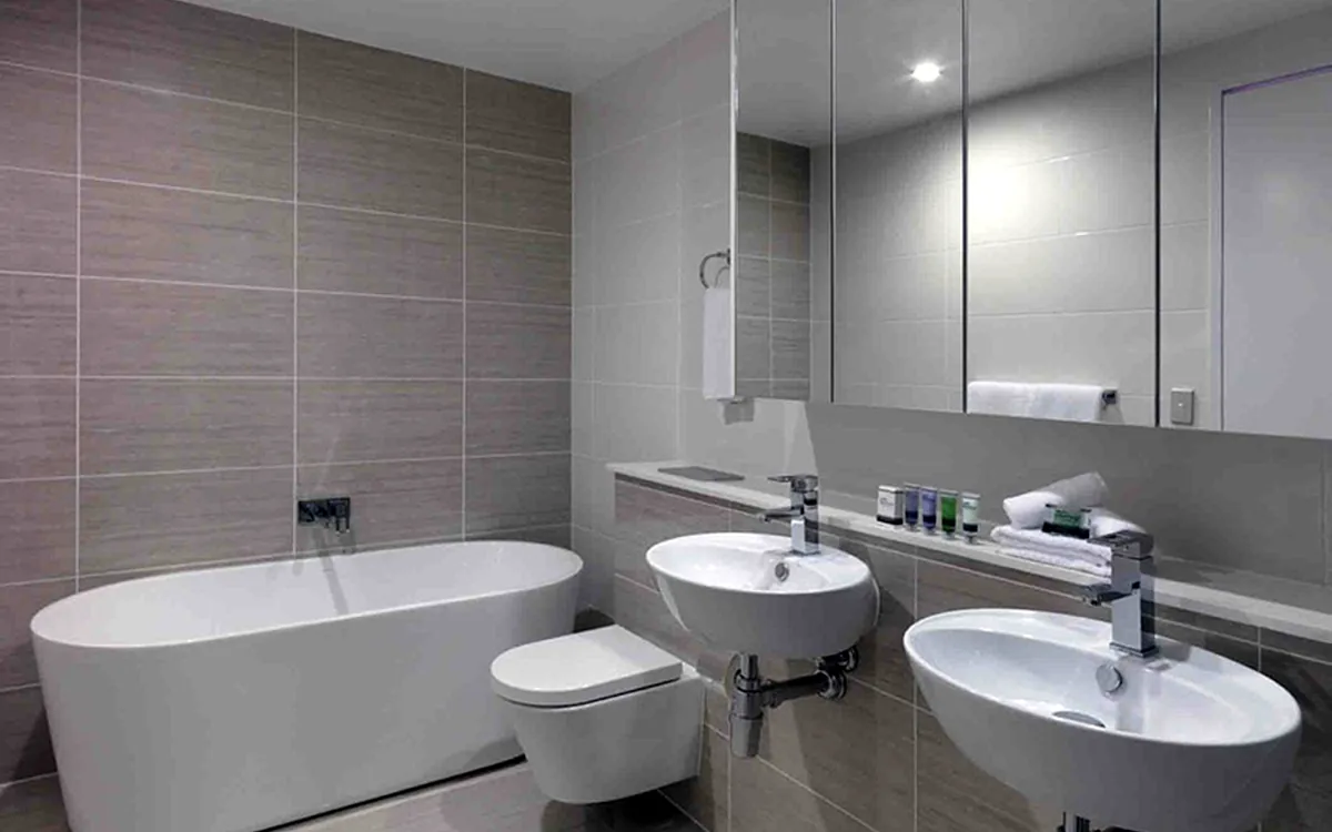 Finished Bathroom Pod Interior