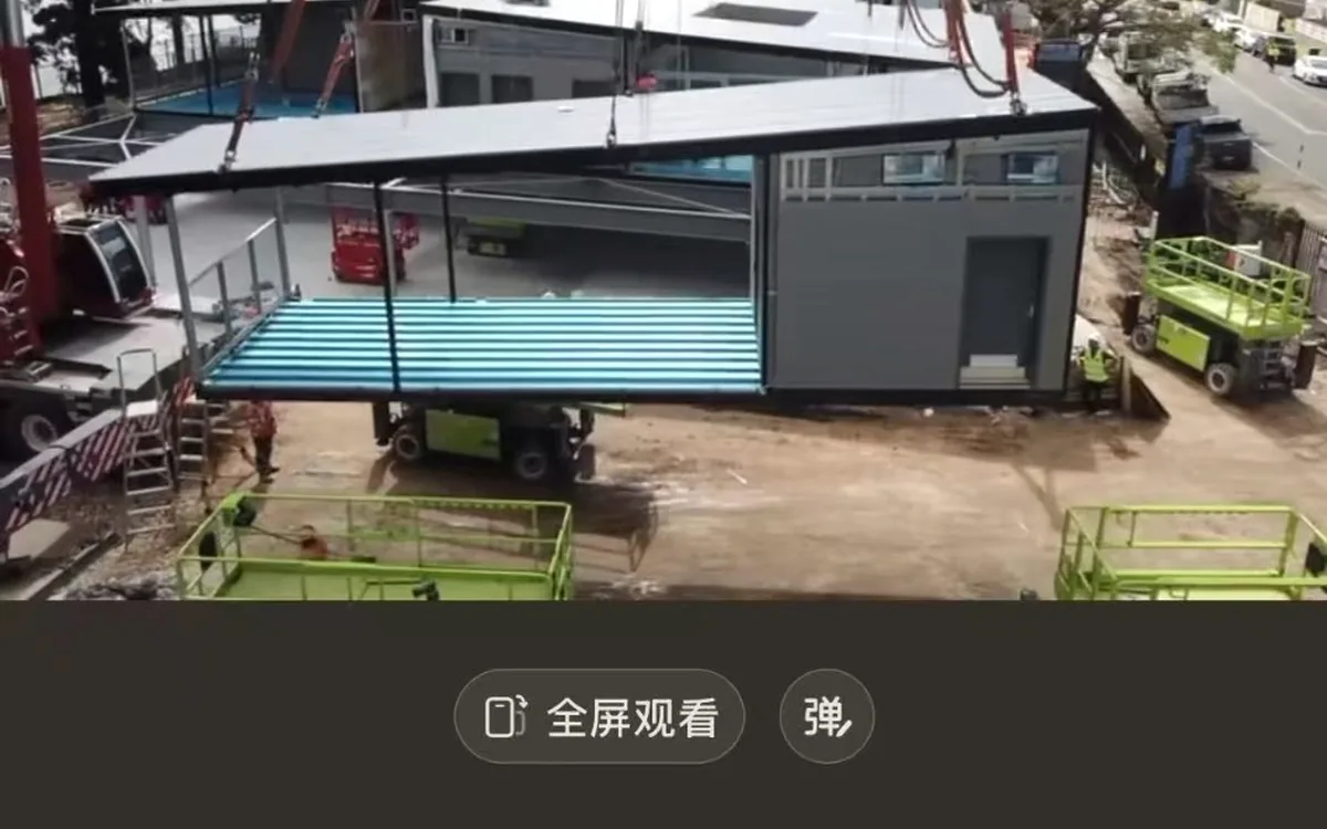 Onsite Crane Installation